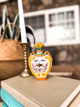 Deruta Italian Majolica Raffaellesco Flask - Image 4