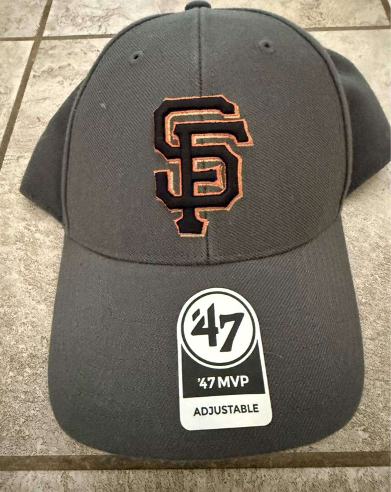 47 Brand MVP San Francisco Giants Gray Cap
