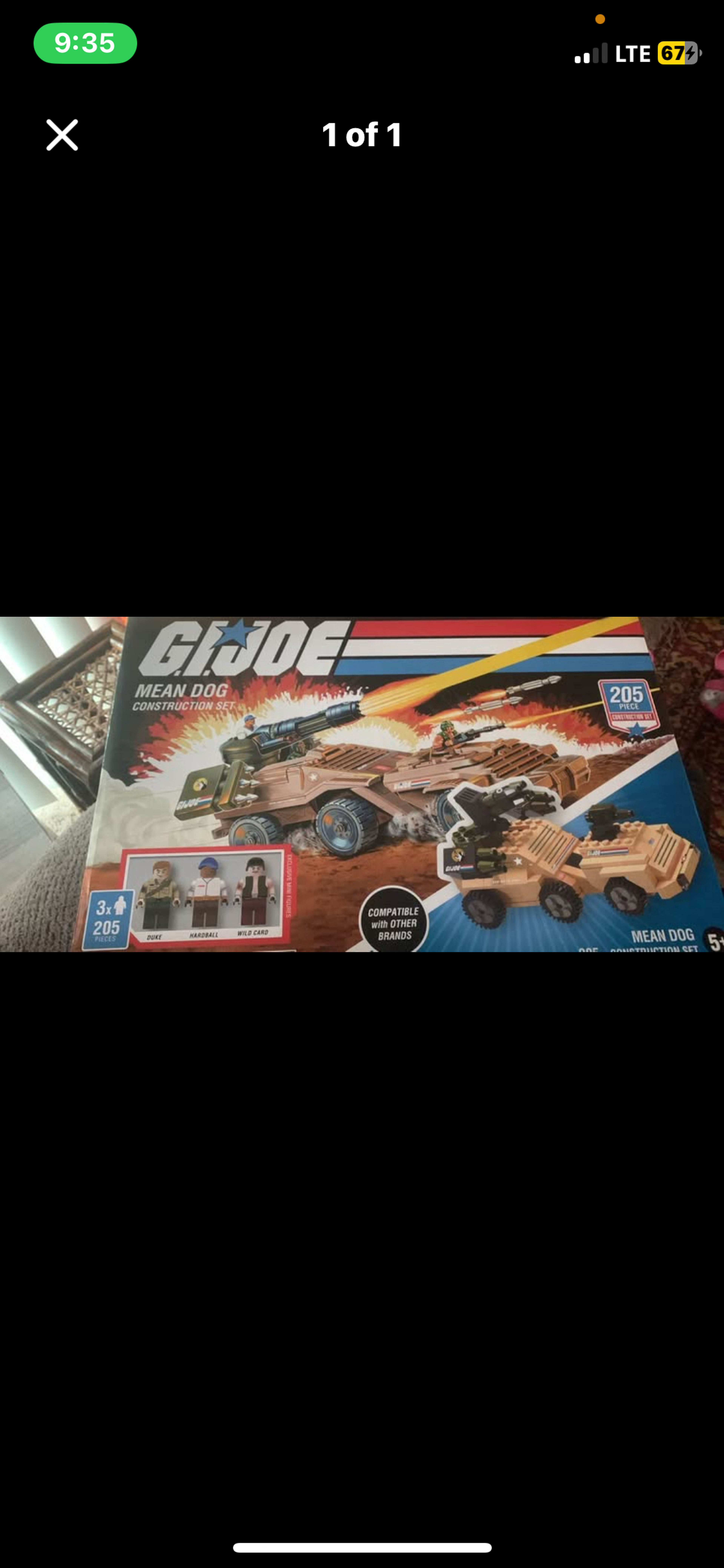 G.I. Joe Mean Dog Construction Set