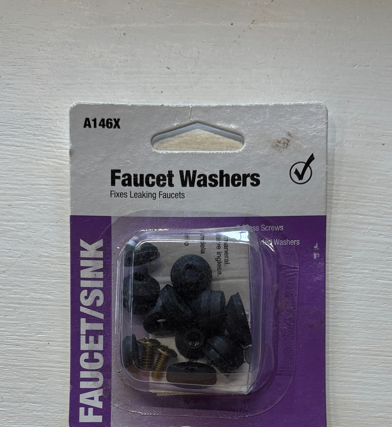 Danco A146X Faucet Washer Assortment with Screws
