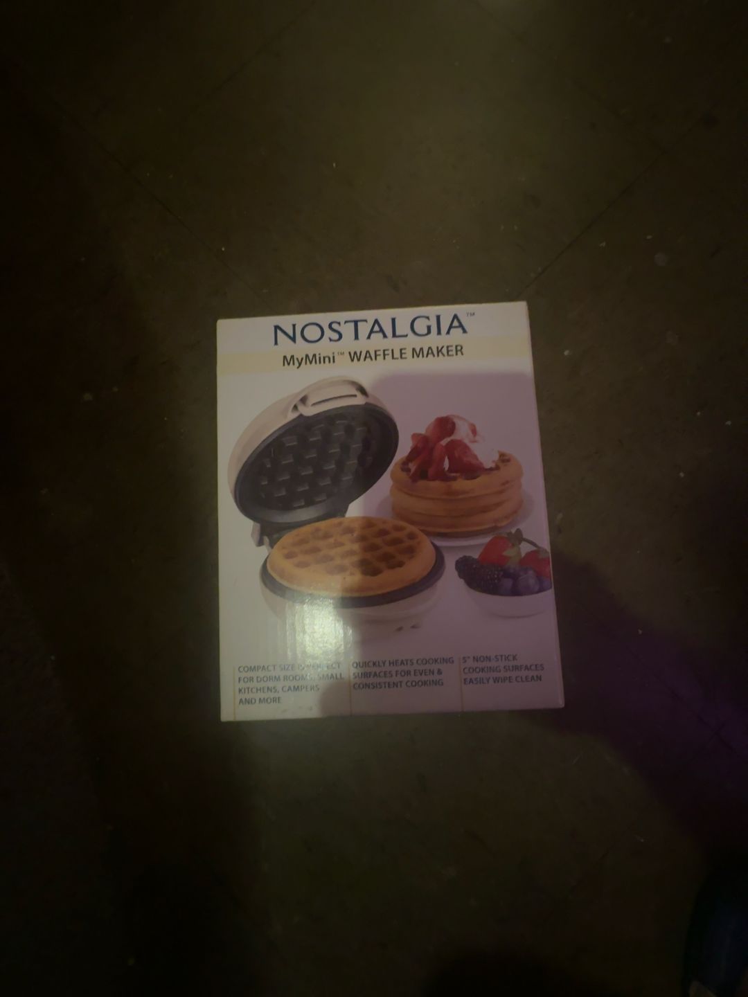 Nostalgia MyMini 5" Waffle Maker