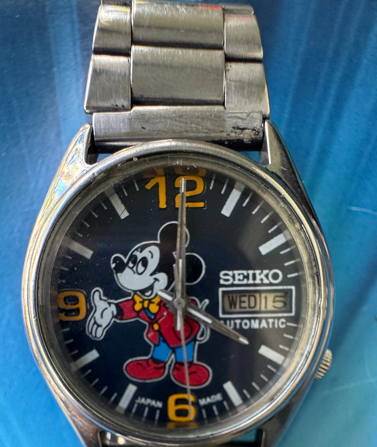 Seiko Mickey Mouse Automatic Watch