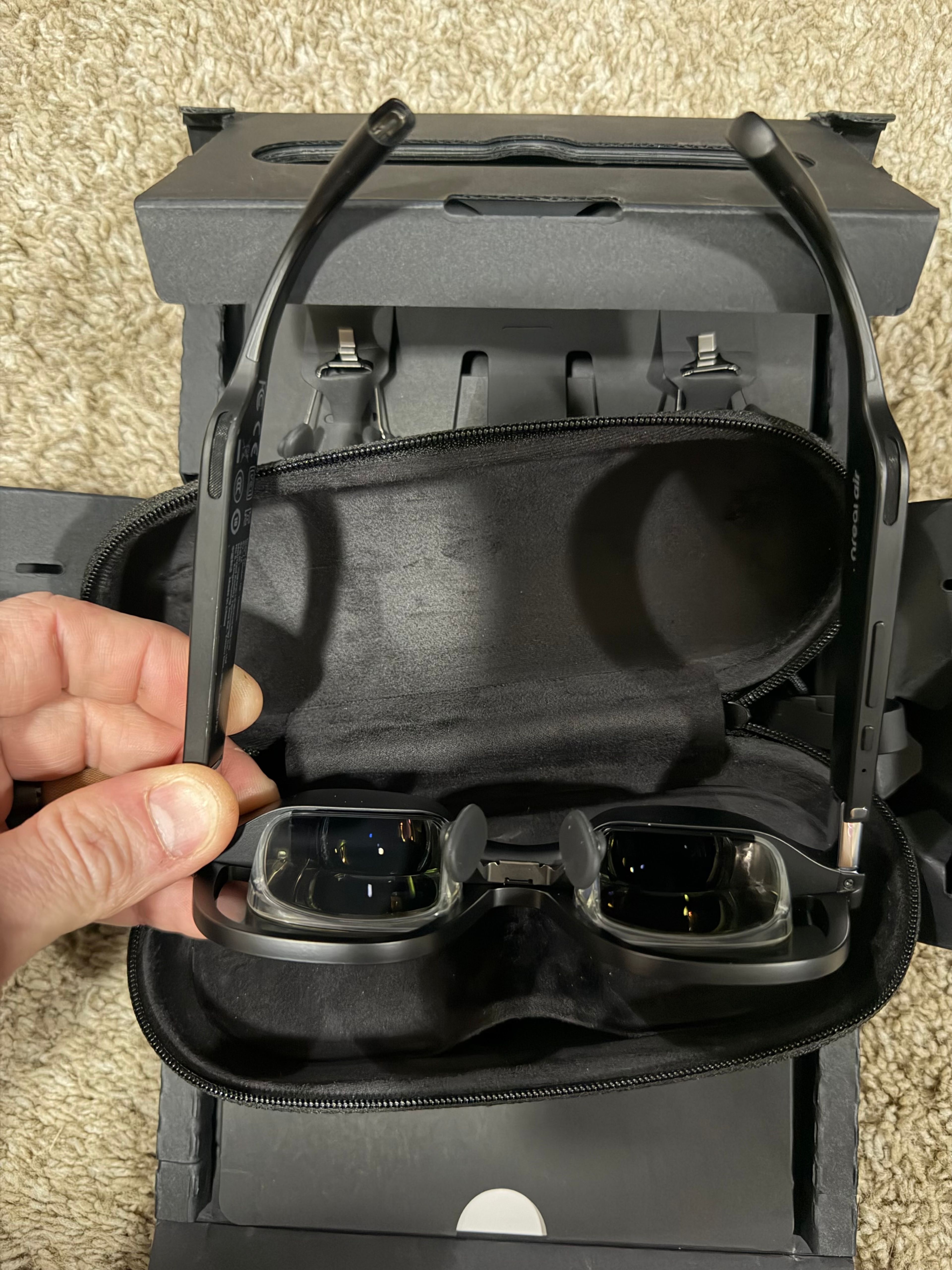 Nreal Air Smart AR / Augmented Reality Glasses Black - Image 5