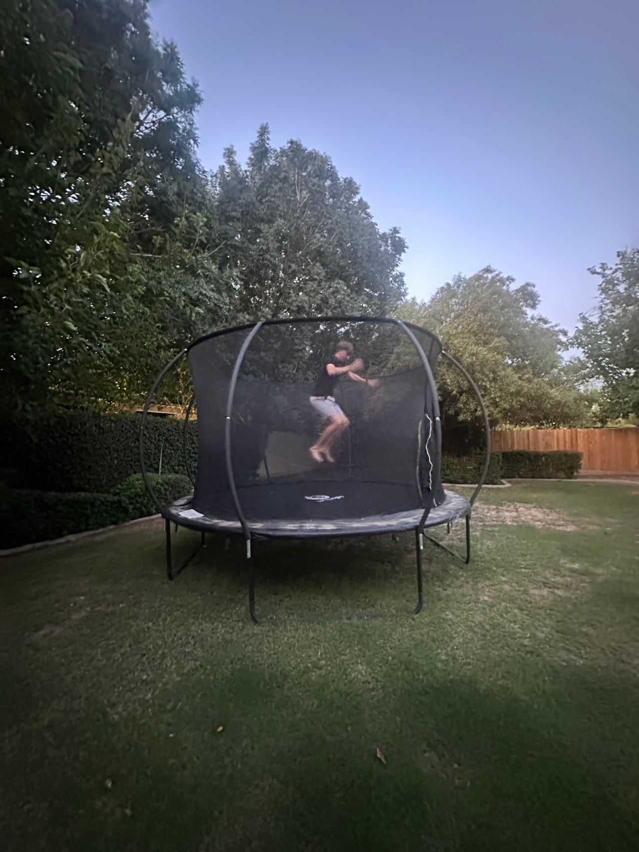 Trampoline with Safety Enclosure