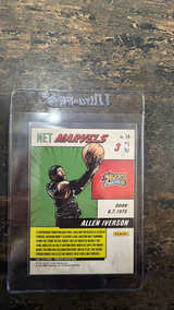 Donruss Net Marvels Allen Iverson Insert Card - Image 2
