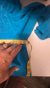 New Directions Crochet Lace Trim Top - Image 5