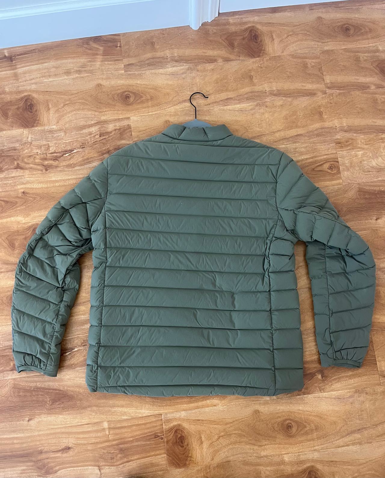 Mens Lululemon Navigation Down Jacket Green Size Large
