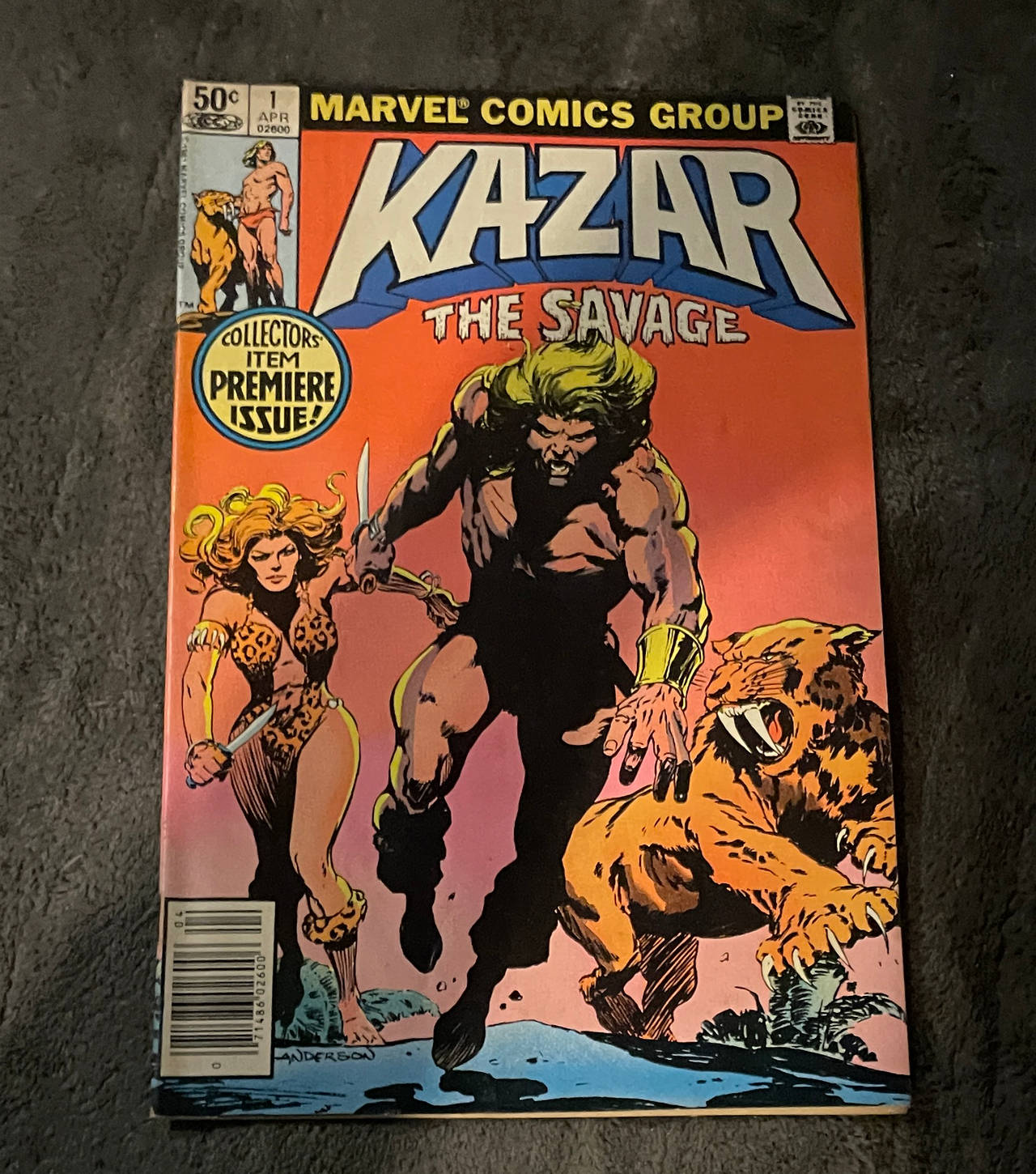 Ka-Zar the Savage #1 (April 1981)
