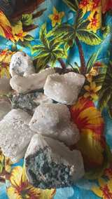2LB Natural White Druzy Quartz Crystal Lot – 9 Geode Pieces Sparkling Mineral - Image 7