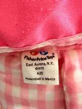 Fisher-Price Lolly Dolly Rattle Doll Vintage Pink - Image 3