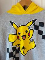 Pokemon Pikachu Kids Hoodie 10/12 Japanese Pokeball Long Sleeve Shirt - Image 2