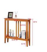 Winsome Wood Shaker Console Table - Image 2