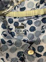 Puma MATTR Golf Polo Blue Umbrella Print - Image 3