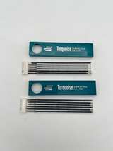 Vintage Eagle Turquoise Drawing Leads 2375 4H Lot of 2 Partial Packs Drafting US - Image 2