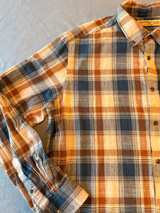 Faded Glory men's long-sleeve plaid flannel shirt Large 42-44 - Image 7
