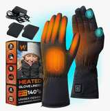 XL/XXL Weston Heated Glove Liners Men Women - Rechargeable Thermal Hand Warmer - Image 1