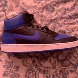 Nike Ebernon Mid Black/Game Royal - Image 3
