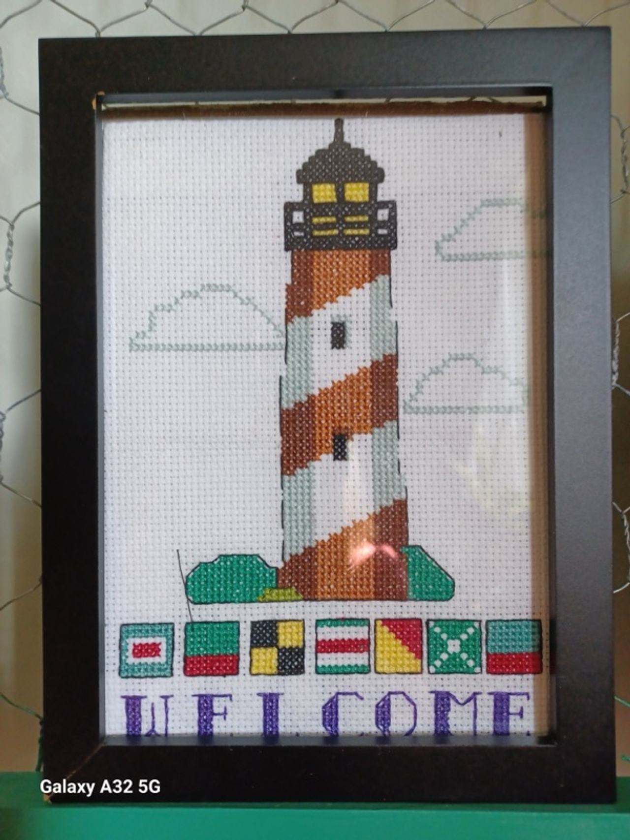 Design Works Welcome Lighthouse Cross Stitch Kit