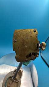 Vintage Ingraham Tonneau Watch movement with dial and crown - Image 2