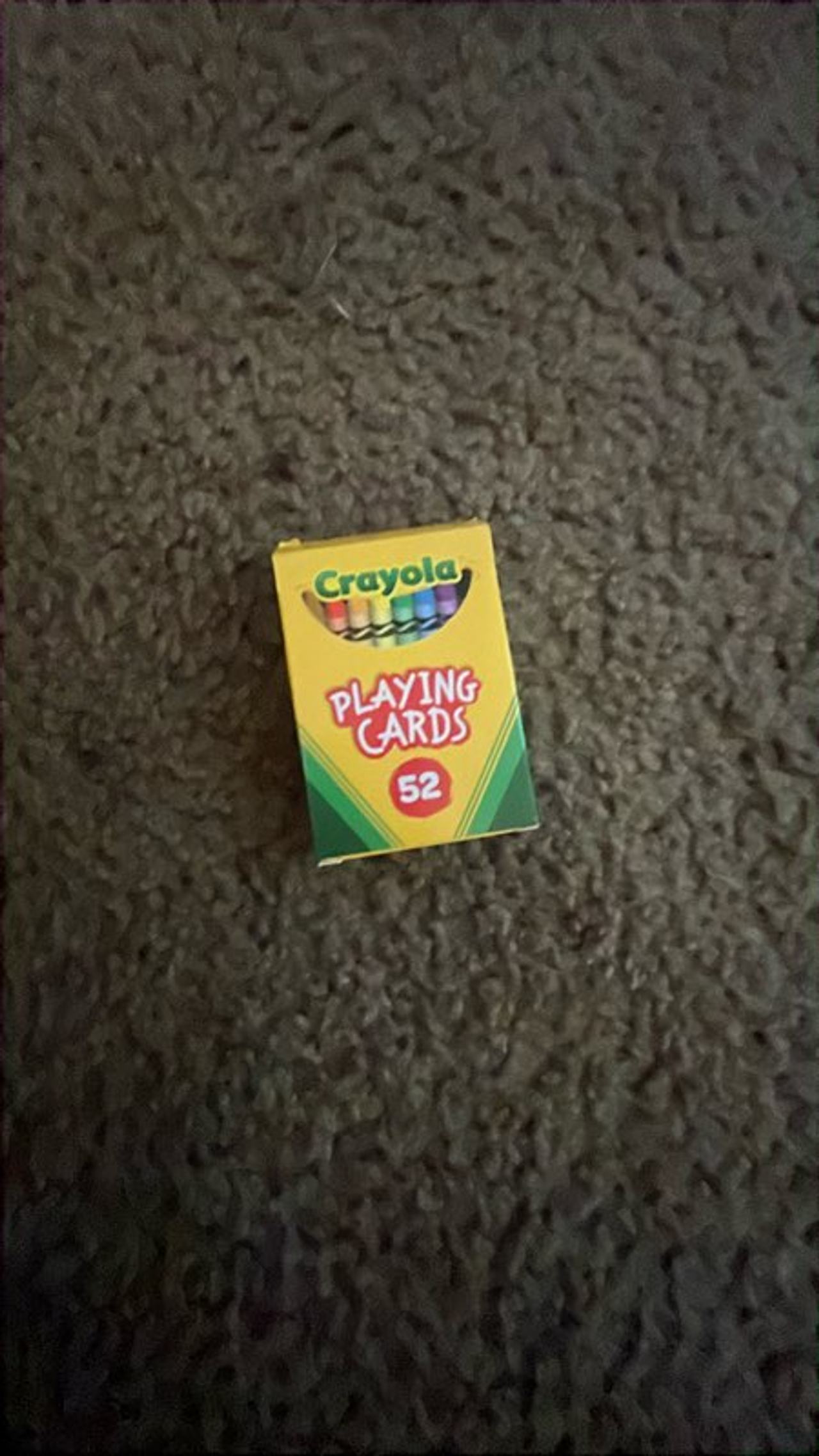 Crayola Playing Cards