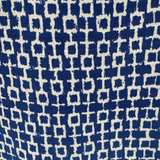 Banana republic Women's blue Geometric Print Top 3/4 sleeves size medium  - Image 4