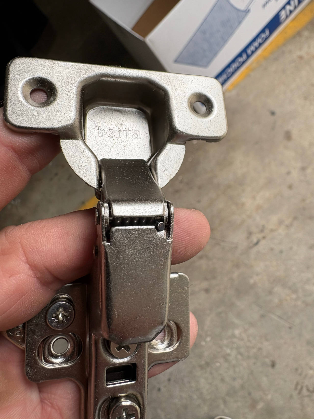 Berta Full Overlay Soft Close Cabinet Hinge