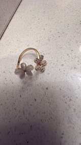 Floral Open Ring - Image 2