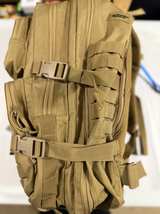 Hannibal Tactical Hydration Backpack with CamelBak Bladder Tan MOLLE - Image 2