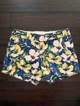 J. Crew Floral Stretch Chino Shorts Size 8 - Image 1