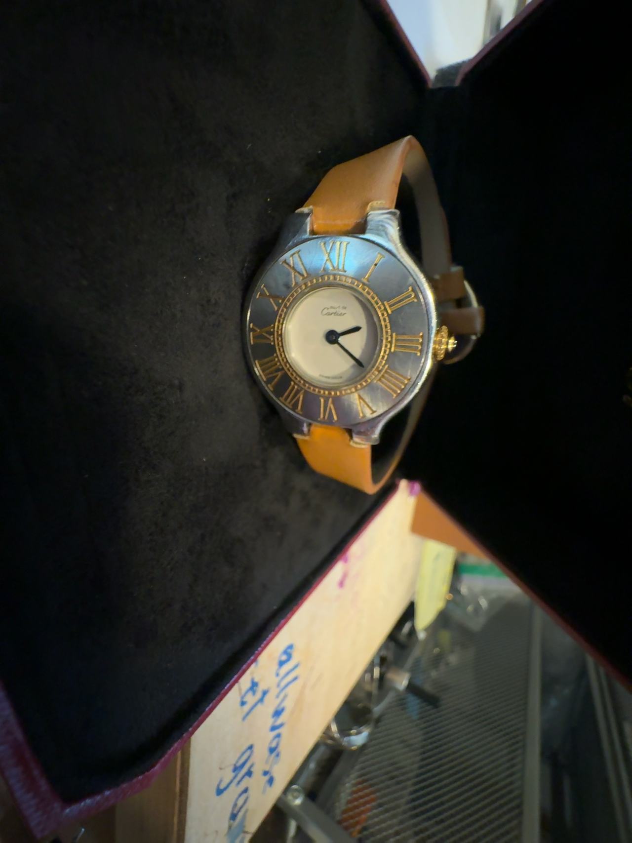 Cartier Must de Cartier 21 White Gold & Steel Ladies Watch