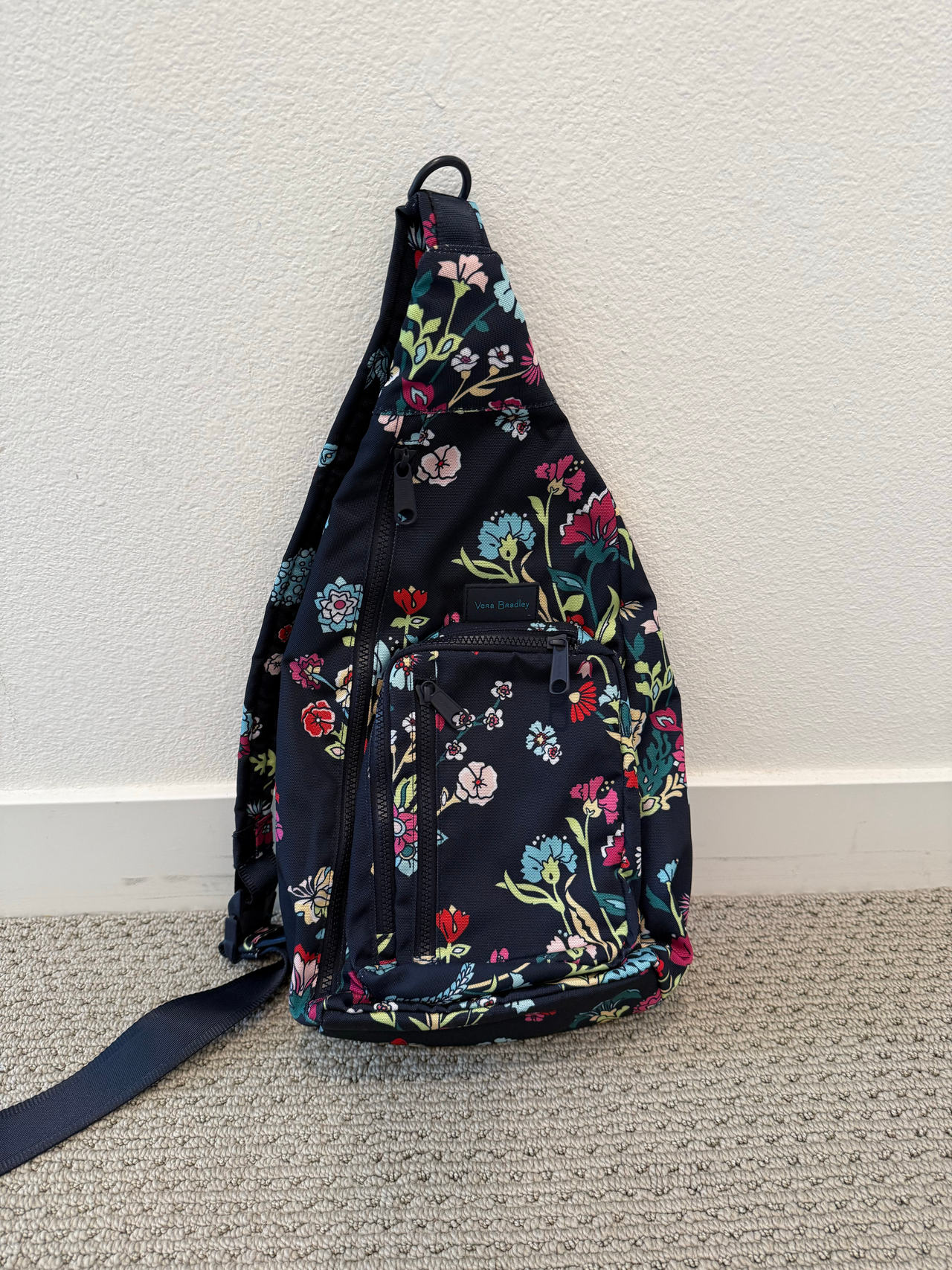Vera Bradley Sling Backpack in Floral Pattern