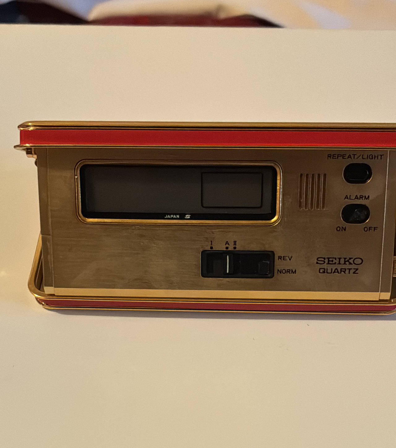 Seiko Quartz Digital Travel Alarm Clock