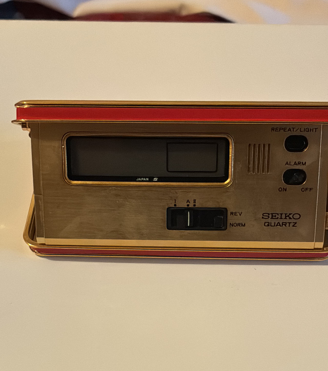 Seiko Quartz Digital Travel Alarm Clock