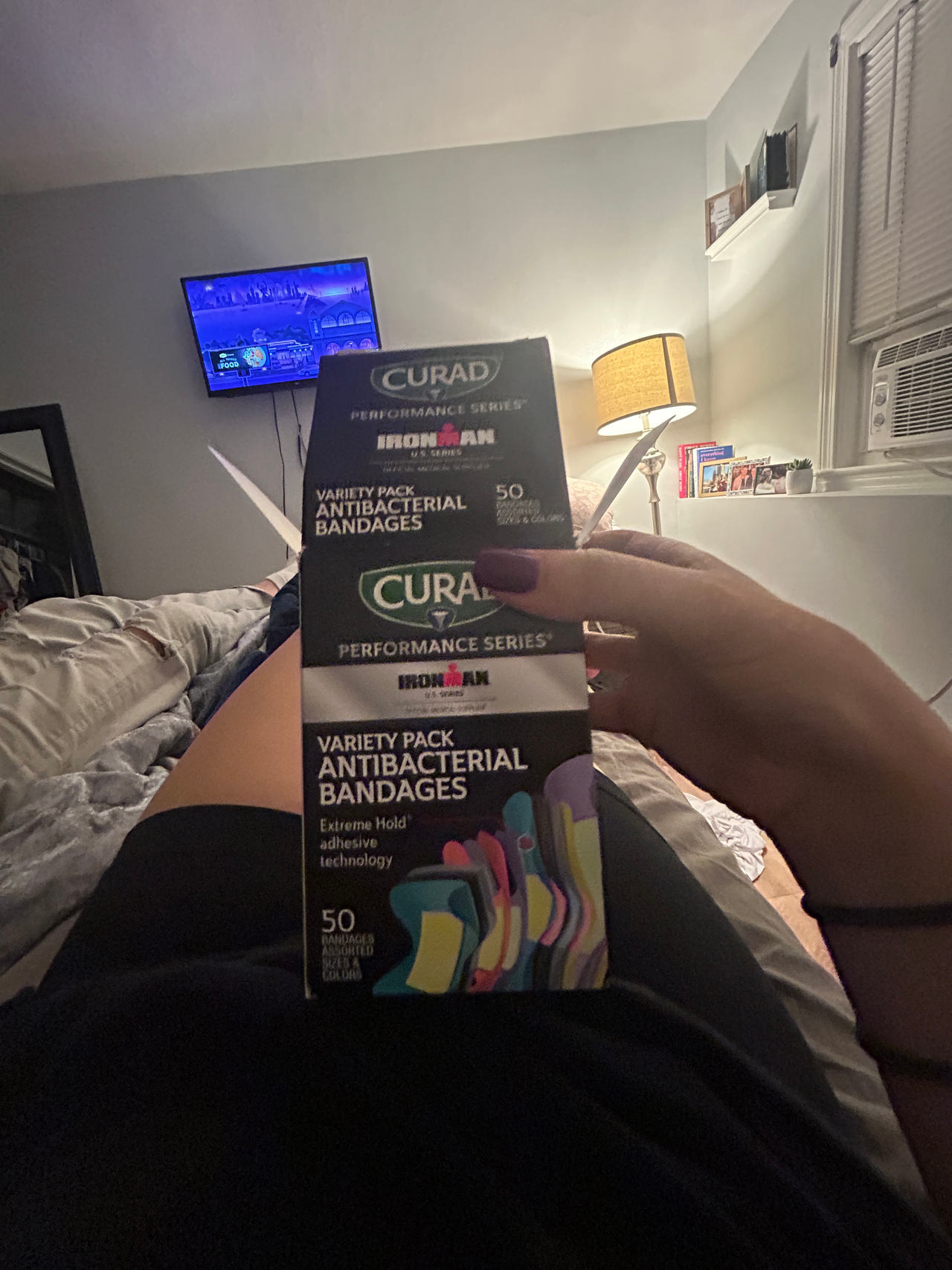 Curad Performance Series Variety Pack Antibacterial Bandages