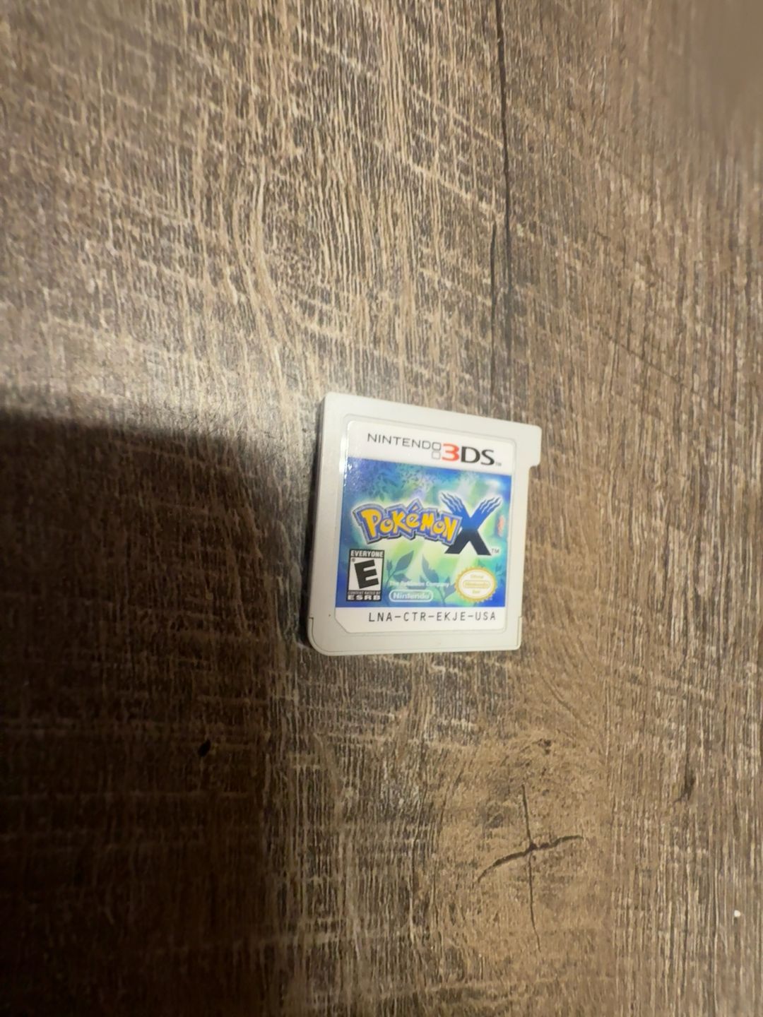 Nintendo 3DS Pokémon X Game Cartridge