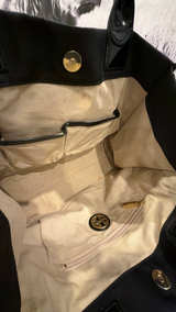 Tory Burch Ella Tote Black Nylon - Image 3