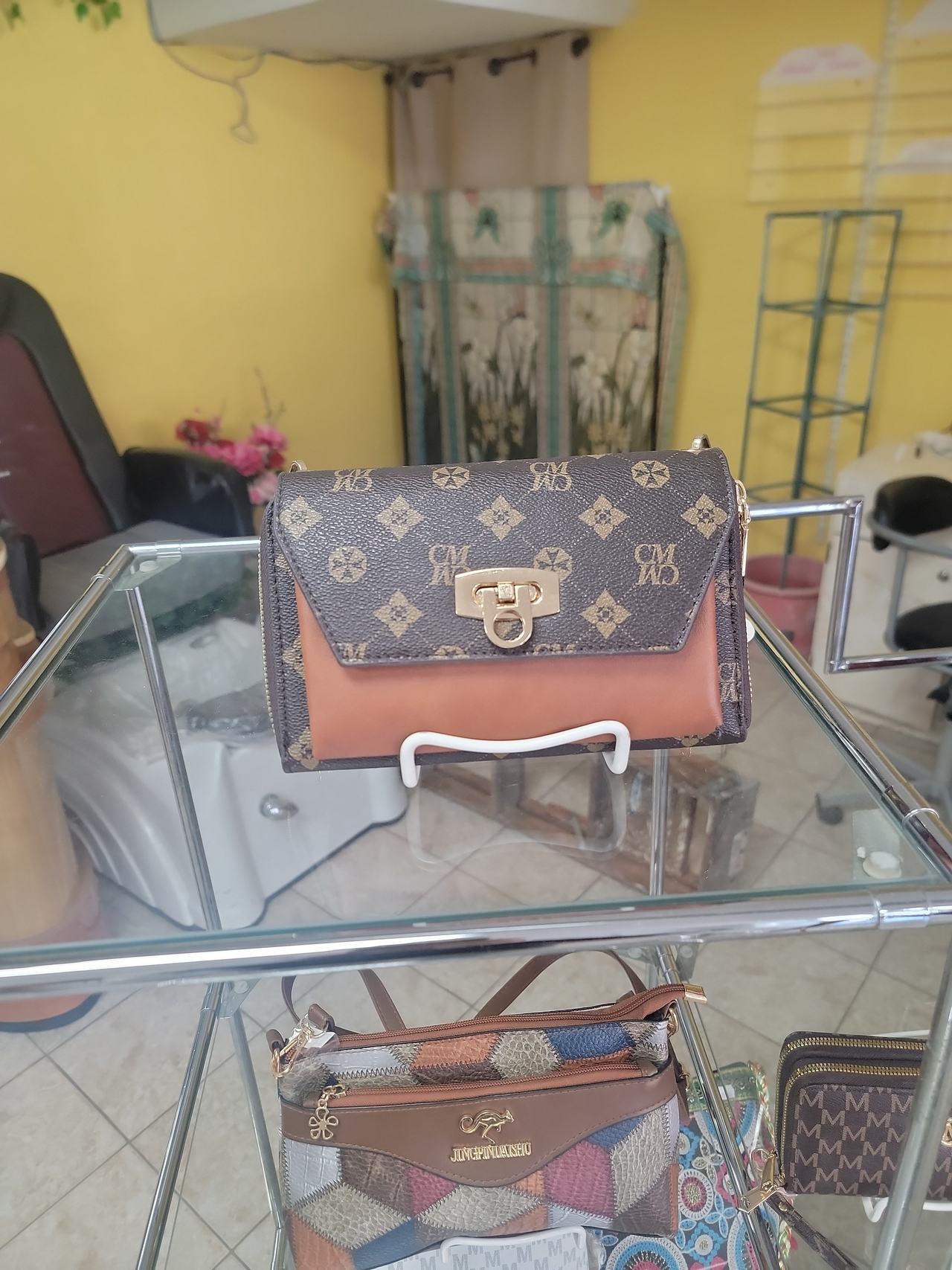 CM Monogram Twist Lock Crossbody Bag