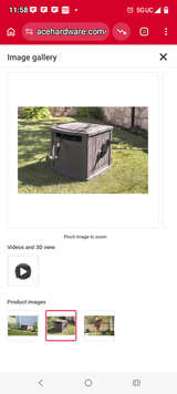 Suncast 150 ft. Brown Retractable Free Standing Hideaway Hose Reel.. - Image 2