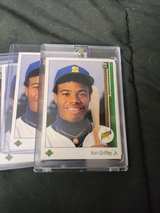 1989 Upper Deck Ken Griffey Jr. Rookie Card #1 - Image 1