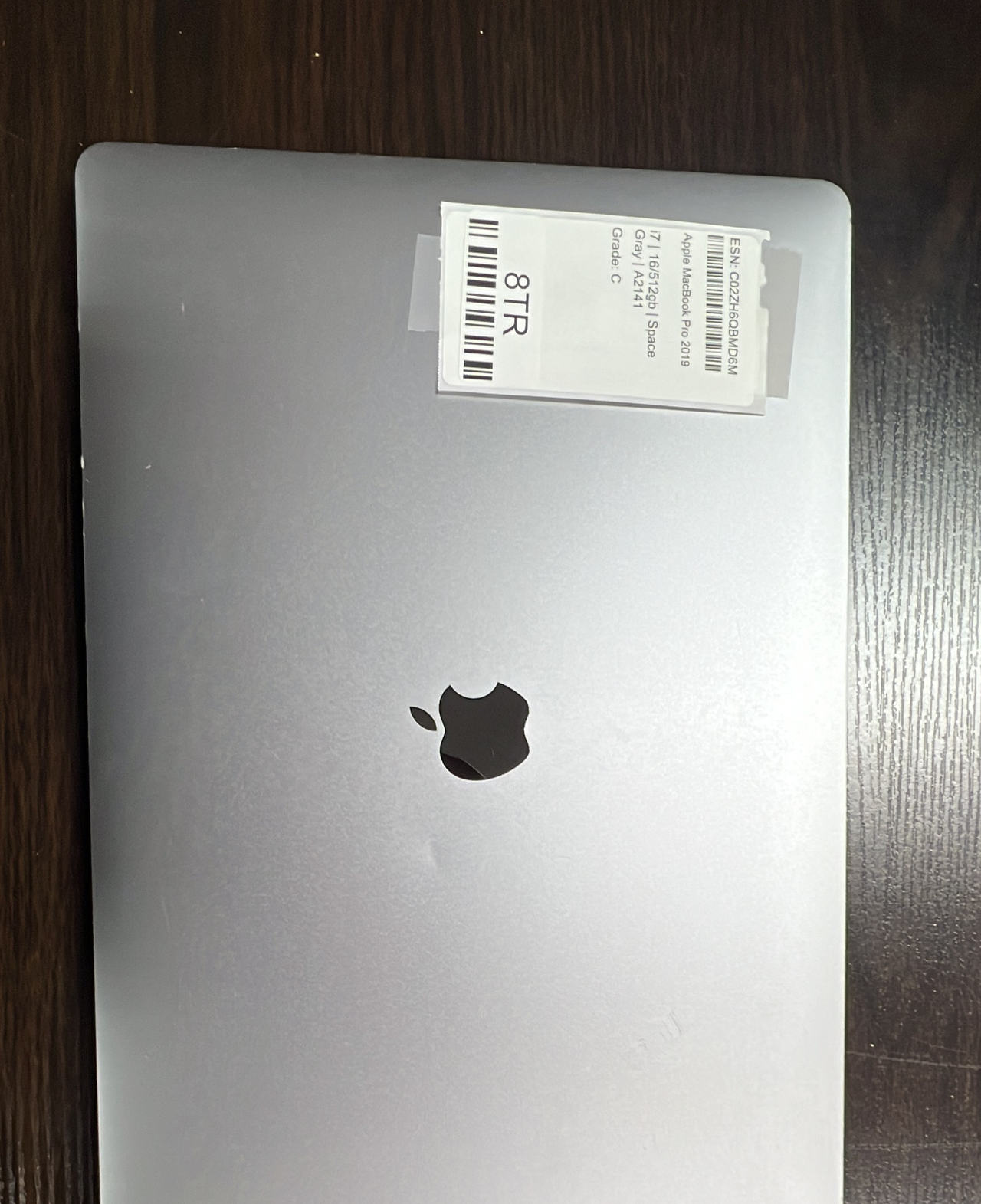 Apple MacBook Pro 16-inch (2019) i7 16GB 512GB Space Gray