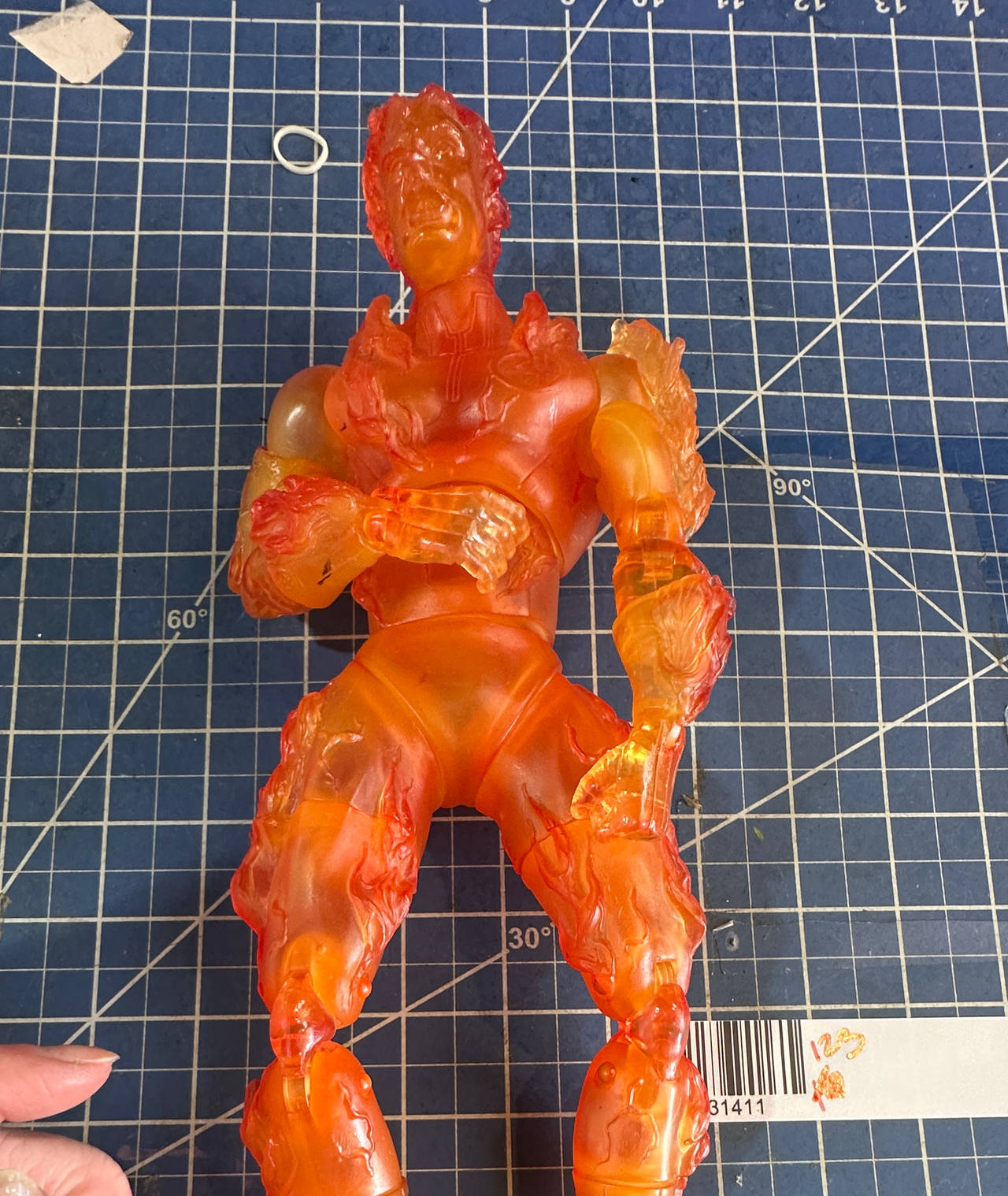 Toy Biz Marvel 12” Human Torch Action Figure 123