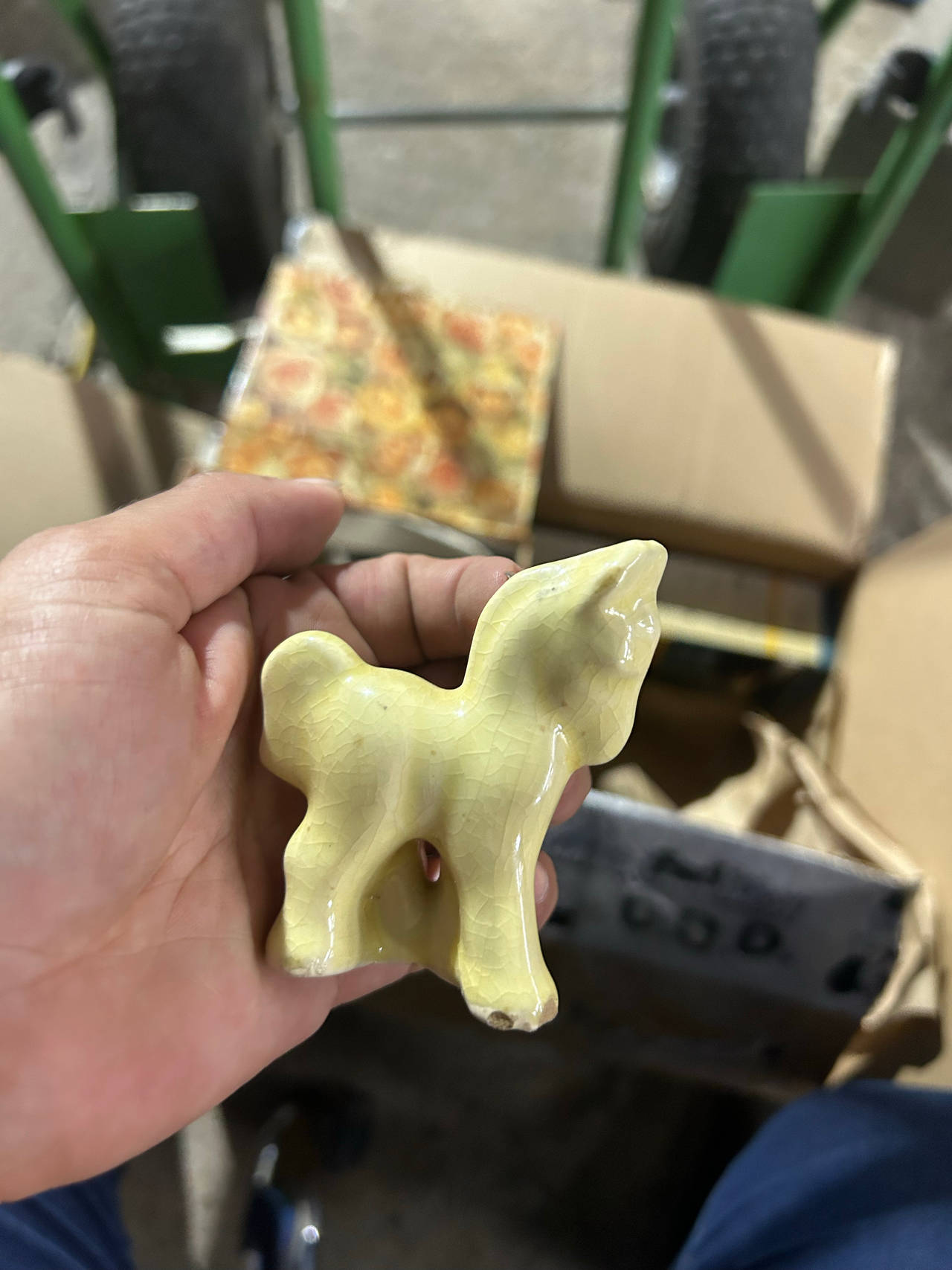 Vintage Ceramic Horse Figurine