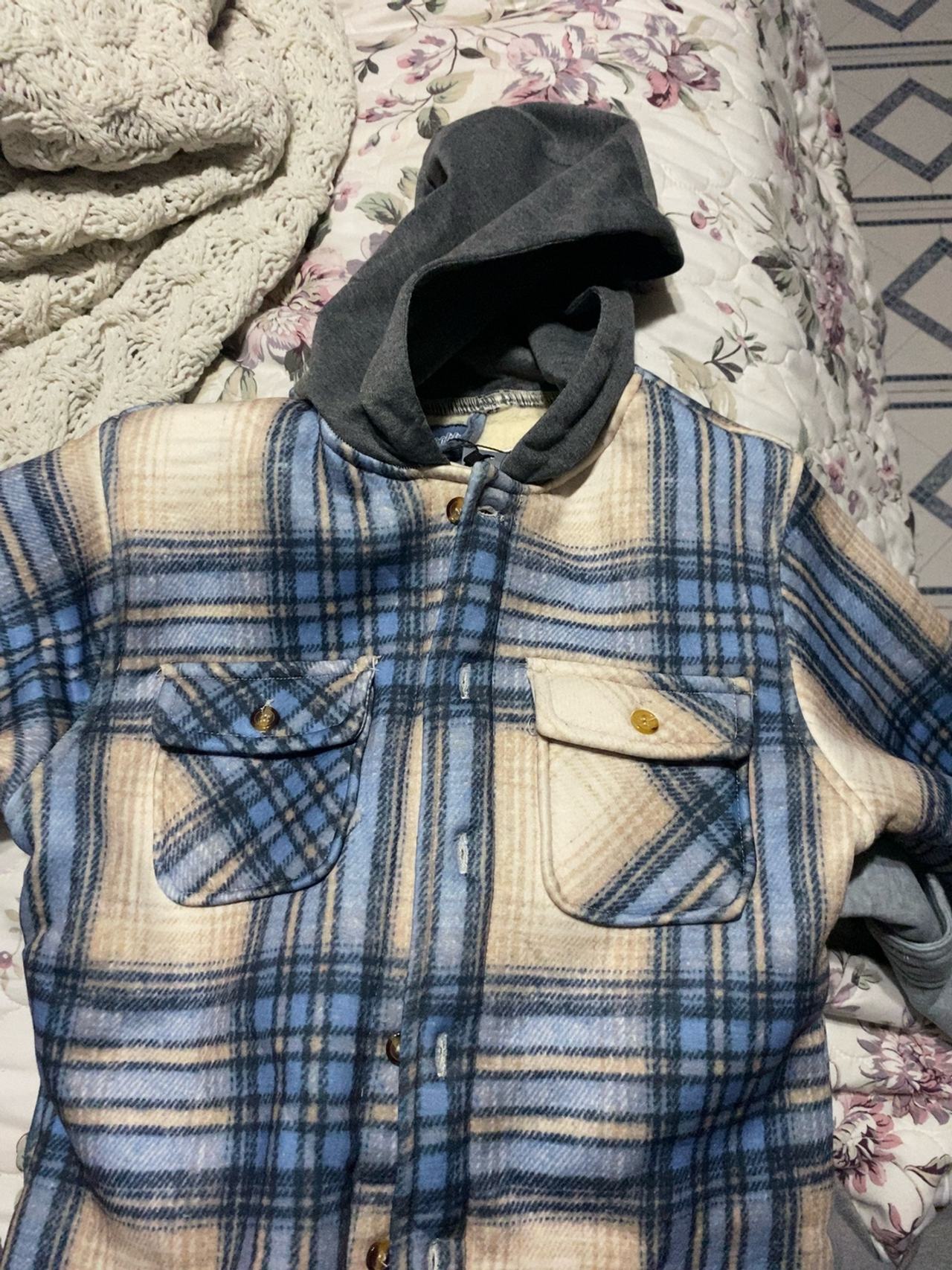Brooklyns Best boys size 7 Tiger Stripe Fleece Lined Hoodie