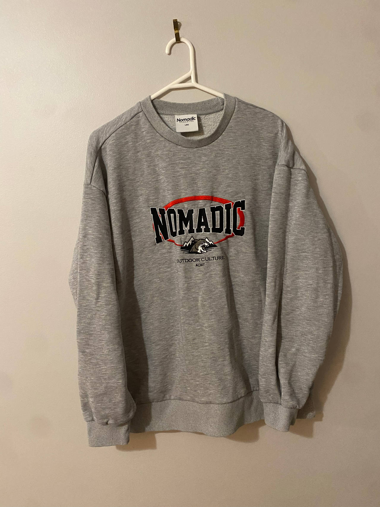 Nomadic paradise Outdoor Culture Sweatshirt jumper size xl