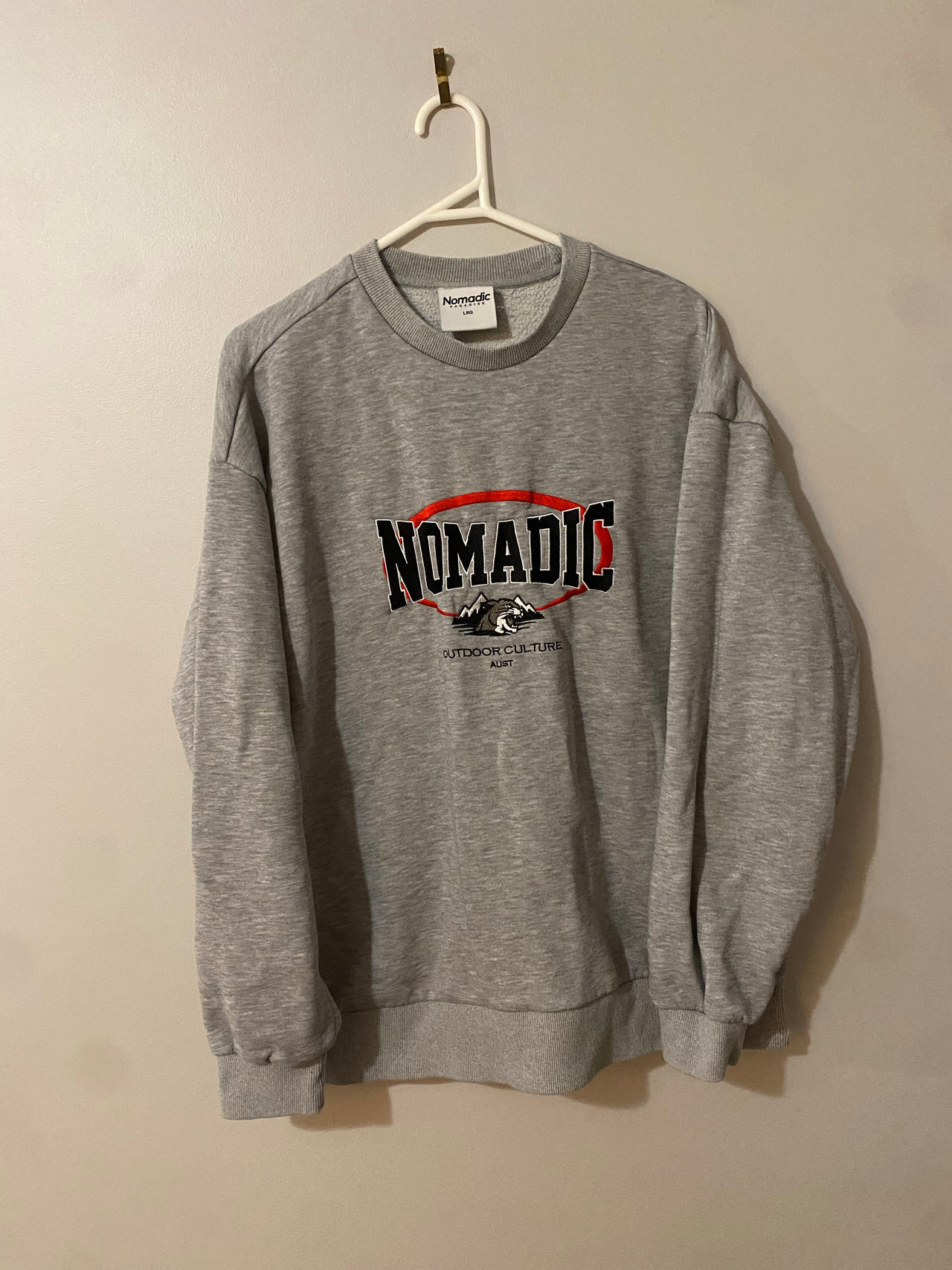 Nomadic paradise Outdoor Culture Sweatshirt jumper size xl