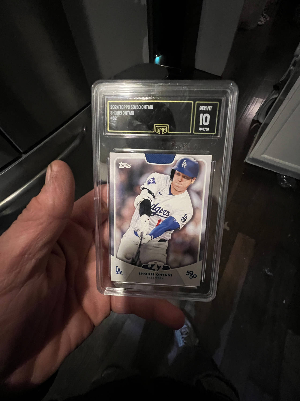 2024 Topps 50/50 Shohei Ohtani #82 GMA 10