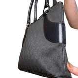 Gucci GG Canvas Tote Bag Black - Image 6