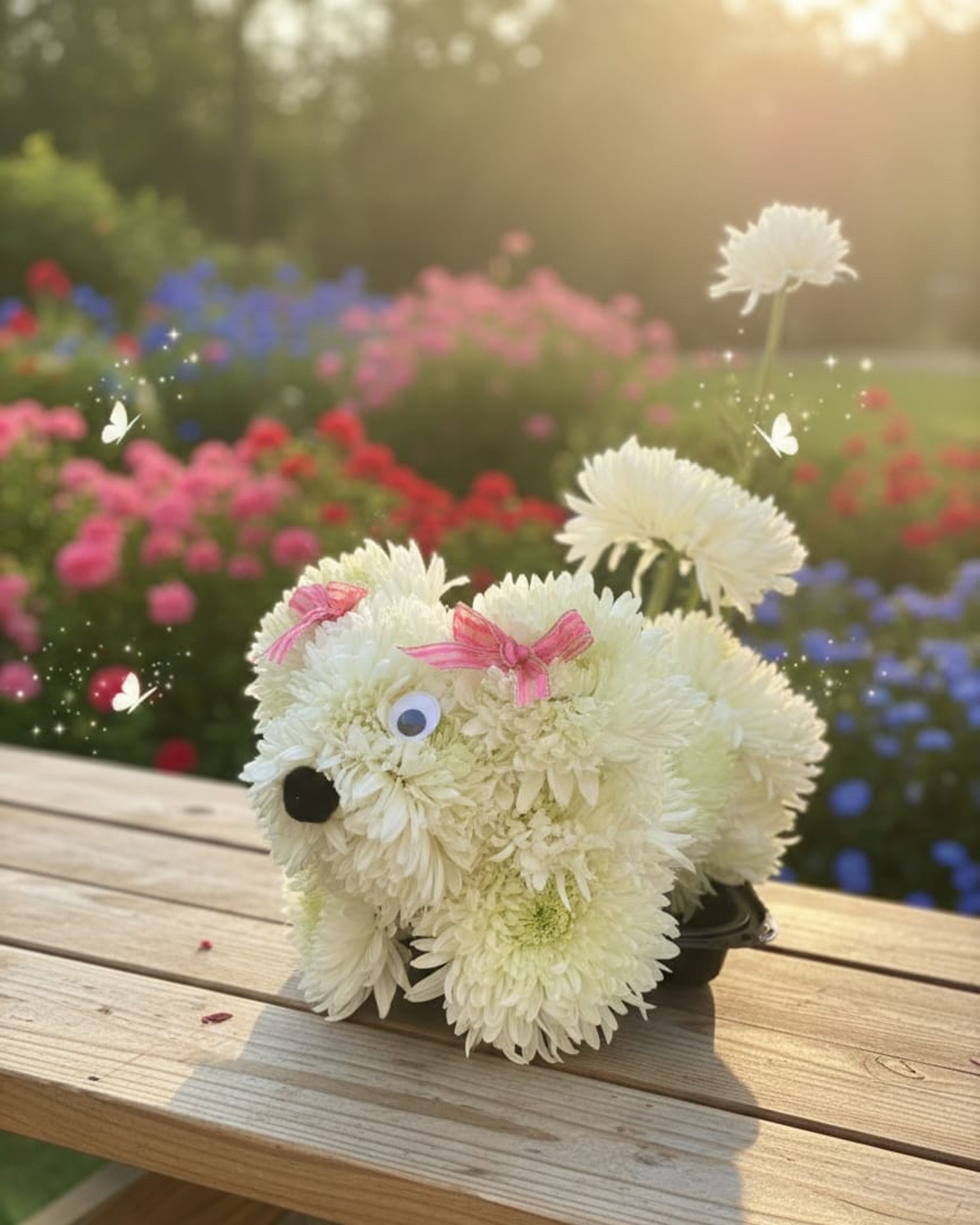 Dog-able Flower Arrangement