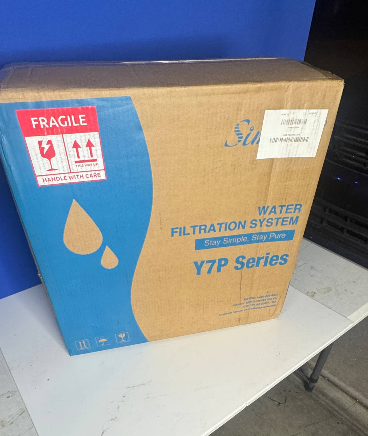 SimPure Y7P Countertop Reverse Osmosis Water Filtration System