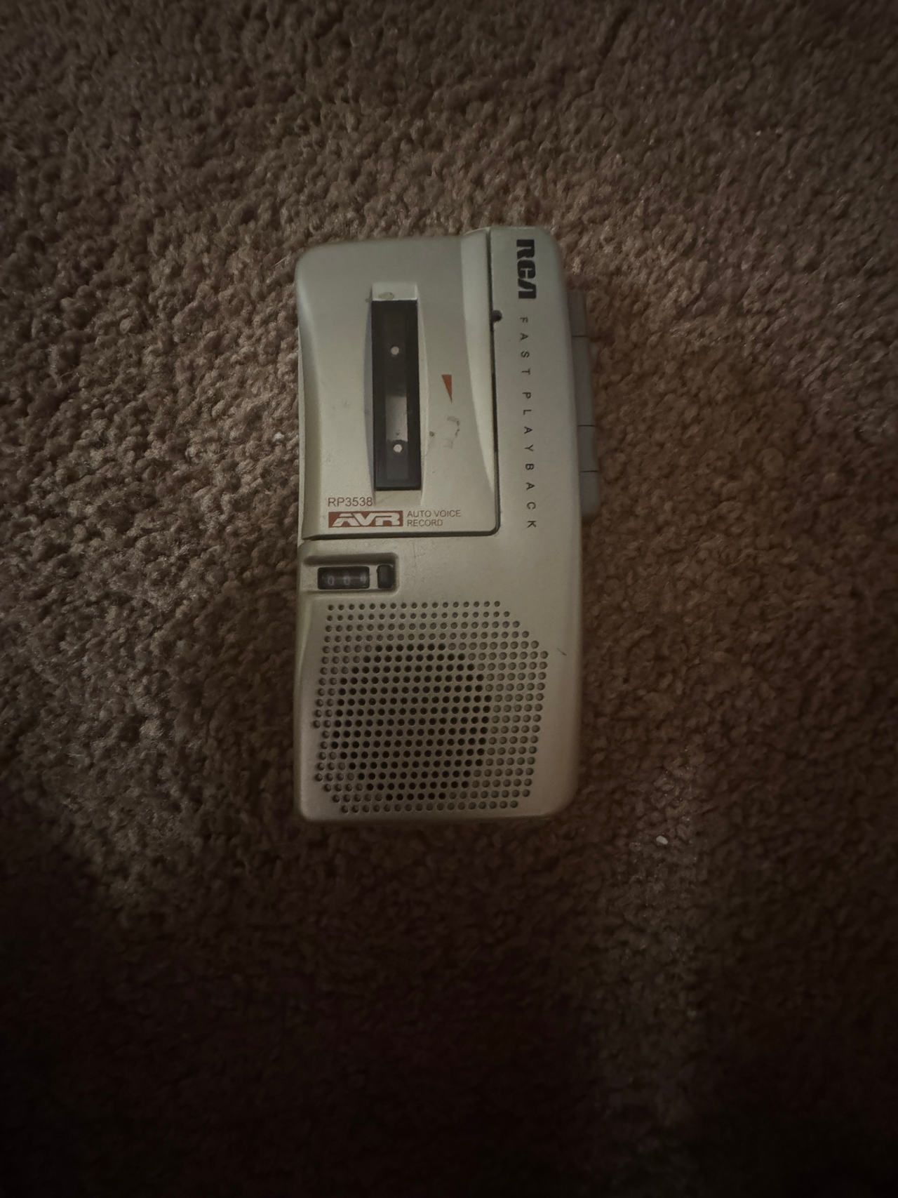 RCA Microcassette Recorder